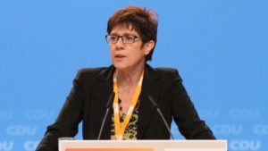Annegret Kramp-Karrenbauer (AKK) CDU Politikerin