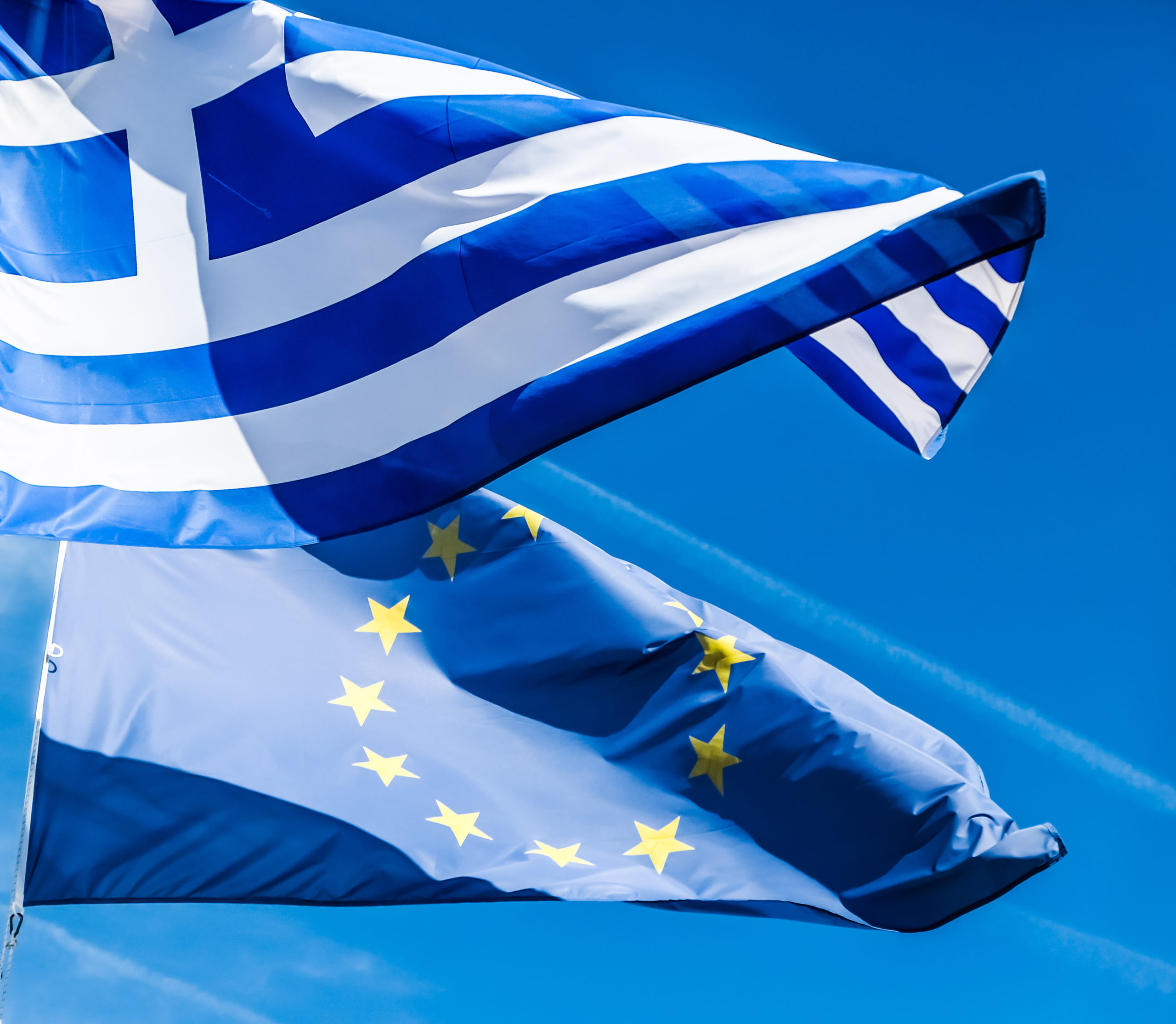 Flagge Griechenland Sondergipfel EU