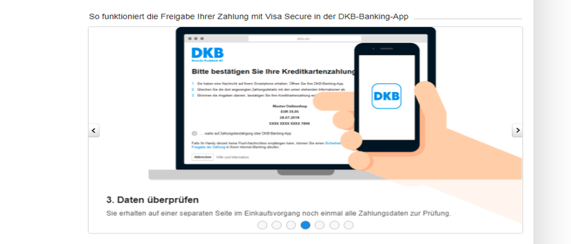 DKB Verified by Visa 2 Faktor 