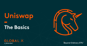Uniswap the basics Global X header