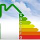 Grafik mit Energieeffizienzklassen und Hausumriss (Foto: freepik, kutsallenger)