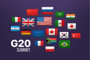 Flaggen der G20-Mitglieder (Bild: freepik, tovovan) - G20 mit Biden und Xi: Menschen und Märkte hoffen auf Bali