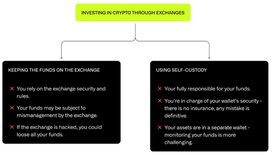 Investing in Crypto through Exchanges