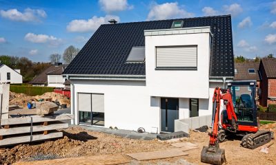 Einfamilienhaus im Bau - Baukrise 2024 Genehmigungen Kreditzusagen (Foto: Freepik, irinafischer)