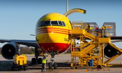 Fracht-Flugzeug von DHL - Quartalszahlen Prognose (Foto: Jay Brittain/DHL Group)