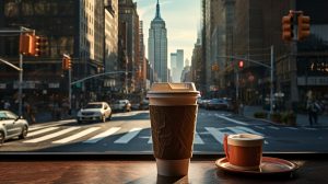 Kaffeebecher in New York (Foto: Freepik)