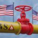 US-Flaggen auf einer Gasleitung mit einem Ventil - Inflation USA Verbraucherpreise Februar 2024 (Foto: Freepik, Kar881am)