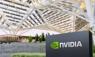 Voyager-Gebäude-an-Nvidias-Firmensitz-in-Santa-Clara-Foto-Nvidia-Nvidia-Quartalszahlen heute-Zündet-der-Blackwell-Chip-die-nächste-Kursrallye-Übersicht-und-Prognose