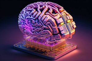 Illustriertes digitales Gehirn auf Computerchip (Foto: Freepik, artroomstudio) - Nvidia Quartalszahlen: Aktienhype Angebotslücke Konkurrenz – Prognose und Übersicht