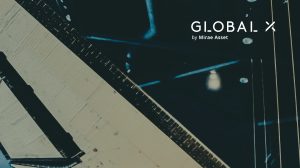 Wing of a rocket with Global X Logo 3