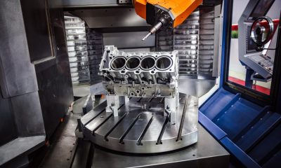 CNC-Fräsmaschine für die Metallbearbeitung (Foto: freepik, Andrey Armyagov)