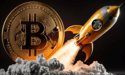 Bitcoin Münze neben eine startenden Rakete - Prognose Update (Foto: Freepik, bmw062017)