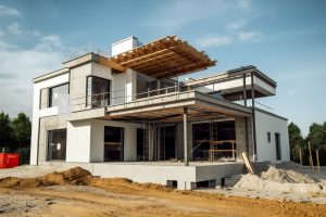 Wohnhaus im Bau (Foto: freepik, elfranckito) - Baukrise: 2022 knapp 300.000 neue Wohnungen – Baubranche appelliert an Ampel