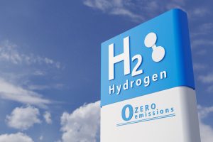 Illustration einer Wasserstoff-Tankstelle - Ingenieure ermöglichen preisgünstige Herstellung von Wasserstoff